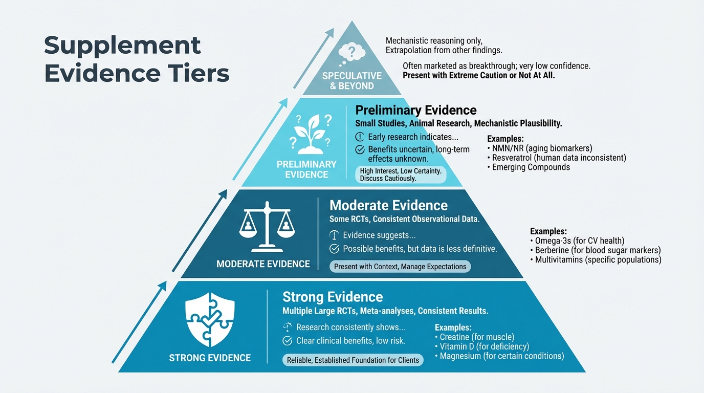 Supplement Evidence Tiers