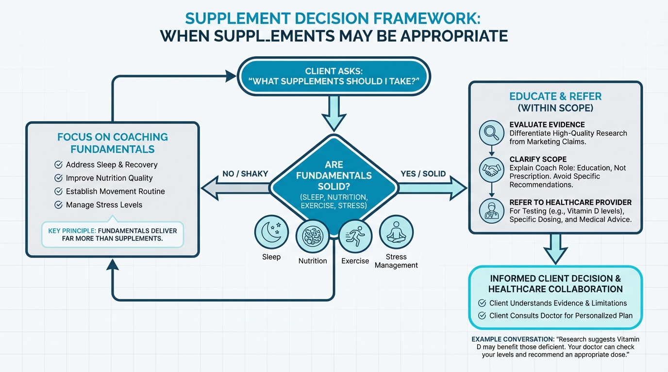Supplement Decision Framework