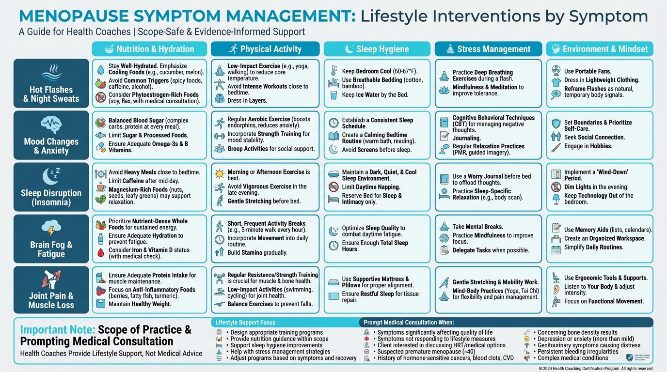 Menopause Symptom Management
